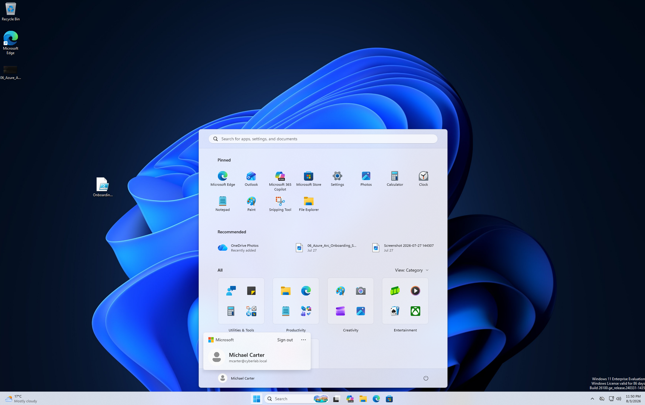 Windows 11 Domain Login